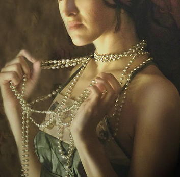 淡水パールのネックレス