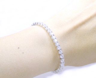 テニスブレスレット tennis bracelet キュービックジルコニア・アクセサリー