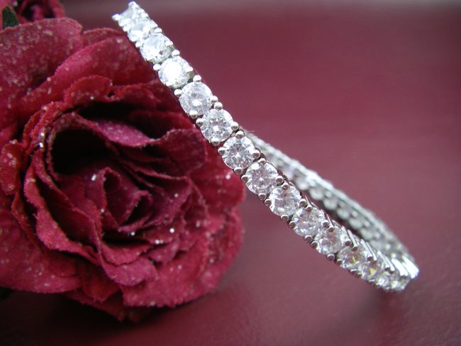 テニスブレスレット tennis bracelet キュービックジルコニア・アクセサリー