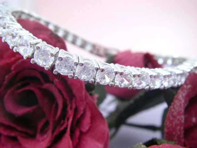 テニスブレスレット tennis bracelet キュービックジルコニア・アクセサリー