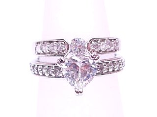 キュービックジルコニア・アクセサリー リング(指輪)