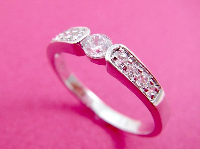 キュービックジルコニア・アクセサリー リング(指輪)