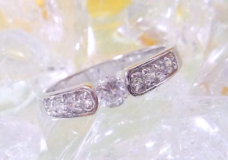 キュービックジルコニア・アクセサリー リング(指輪)