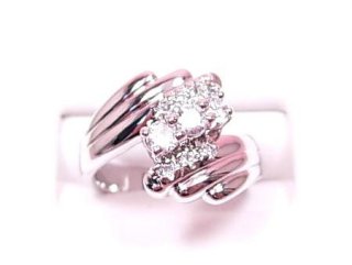 キュービックジルコニアのリング