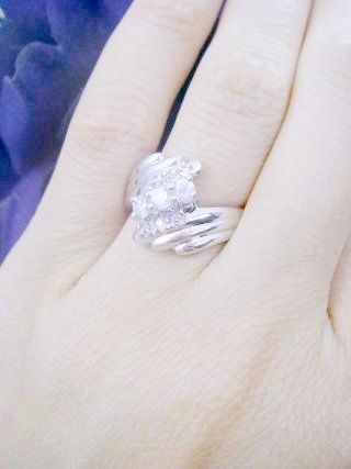 cz リング キュービックジルコニアのリング