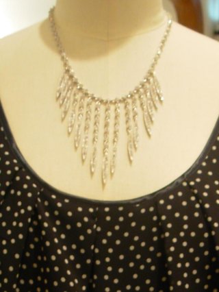 CZ Necklace�@�L���[�r�b�N�W���R�j�A�E�A�N�Z�T���[�@�l�b�N���X