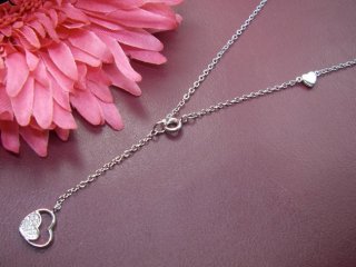 マイクロパヴェセッティング ペンダント・ネックレス