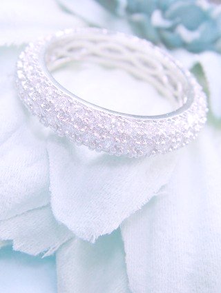 エタニティリング マイクロパヴェセッティング