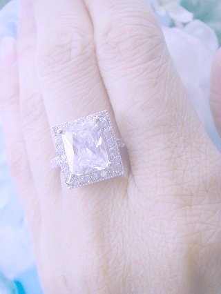 cz リング キュービックジルコニアのリング