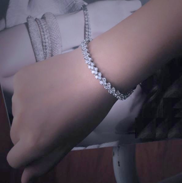 �e�j�X�u���X���b�g�@tennis bracelet �L���[�r�b�N�W���R�j�A�E�A�N�Z�T���[