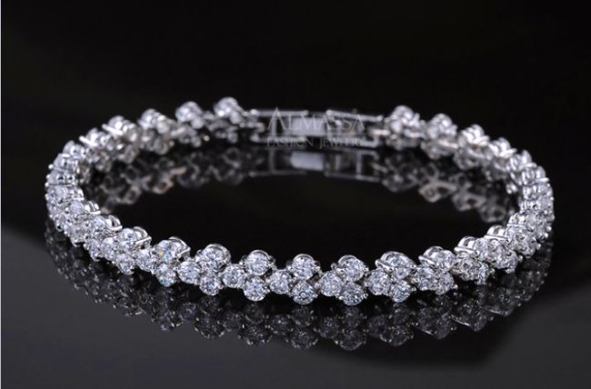 �e�j�X�u���X���b�g�@tennis bracelet �L���[�r�b�N�W���R�j�A�E�A�N�Z�T���[