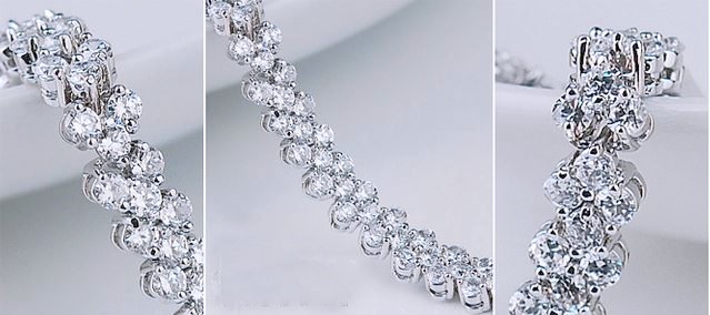 �e�j�X�u���X���b�g�@tennis bracelet �L���[�r�b�N�W���R�j�A�E�A�N�Z�T���[