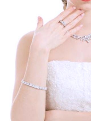 �e�j�X�u���X���b�g�@tennis bracelet �L���[�r�b�N�W���R�j�A�E�A�N�Z�T���[