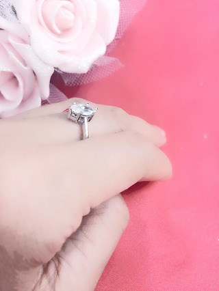 キュービックジルコニア リング