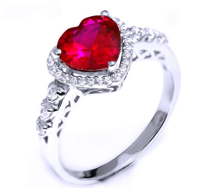 ピジョンルビー 指輪 リング